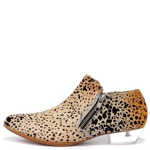 Matisse Epic leopard shoe bootie size 7